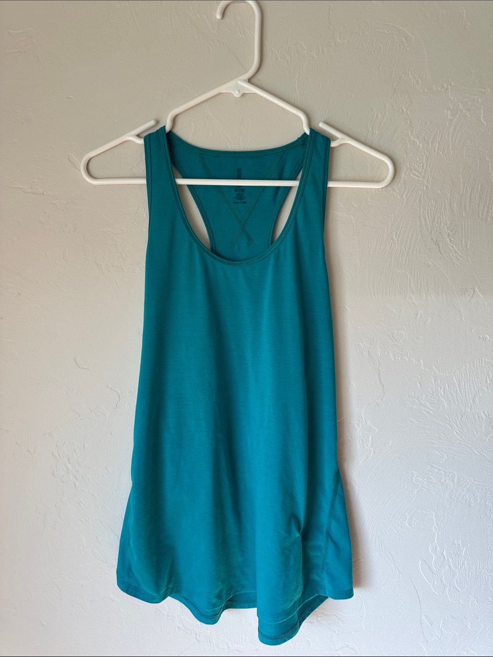 Lucy Teal Racerback Tank Top